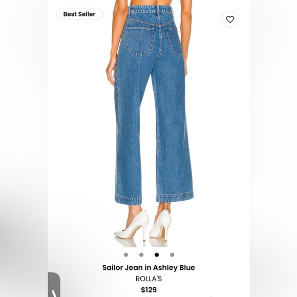 NWOT Rollas by Revolve Wide Leg high rise Ashley Jean ๐ - Picture 2 of 5